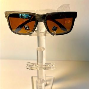 Oakley Sunglasses, “Holbrook XL Woodgrain PRIZM Tungsten Polarized.